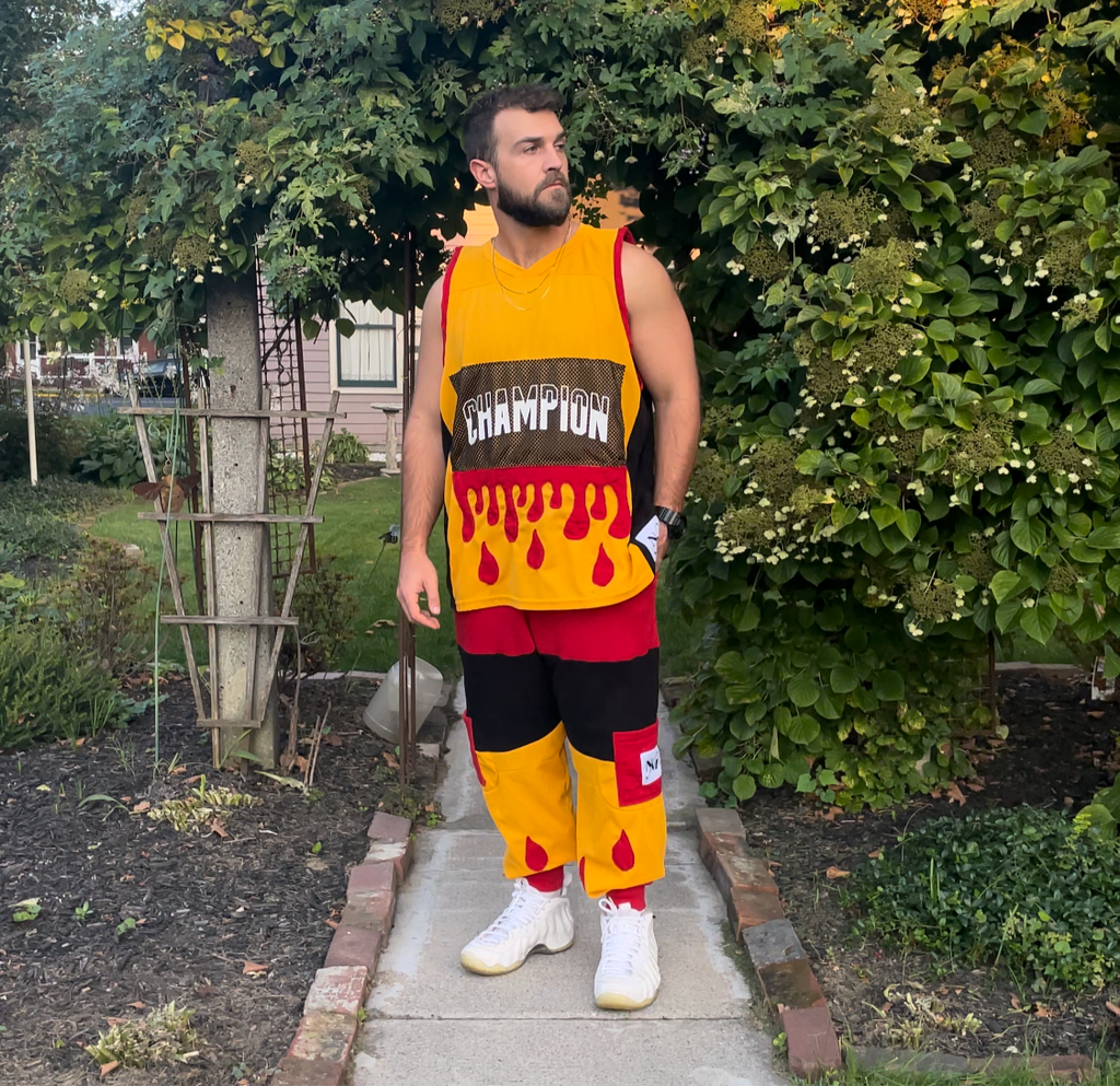 高価値セリー Pants Hybrid Sweat-Mesh Success Bleeding – Matthew Necoda Clothing
