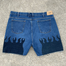 Denim on Fire Distress 5inch Jorts 42W