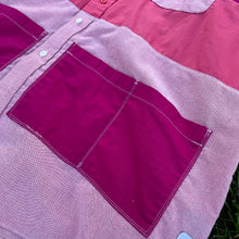 All Pink Button-Up Vest Hybrid