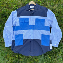 All Blue Long Sleeve Shirt Hybrid