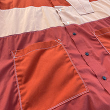 All Orange Button-Up Vest Hybrid