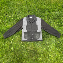 Button Up Sweatshirt Denim Hybrid