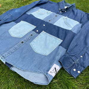 Triple Threat Denim Long Sleeve Hybrid