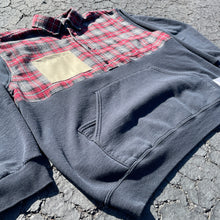 Flannel Fusion Sweatshirt Hybrid