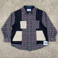 Blacktop Quad-Pocket Flannel Sweatshirt Hybrid