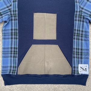 Winter Blues Uni-Pocket Sweatshirt Hybrid