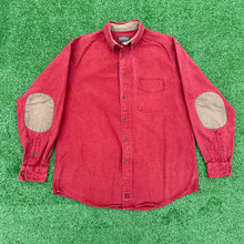 Maroon Woolrich Outdoor Button-UP