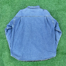 Outdoors Insulated Flannel Fleece Denim Jacket
