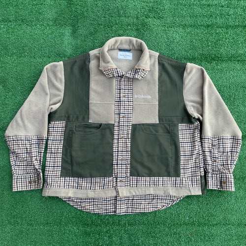 Columbia Re-Imagined Flannel Fleece Top
