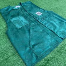 Real Deal Teal Satin Utility Vest