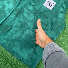 Real Deal Teal Satin Utility Vest