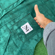 Real Deal Teal Satin Utility Vest