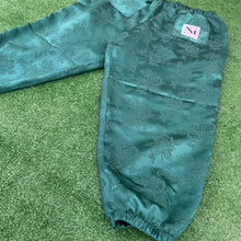 Real Deal Teal Satin Jogger Pants