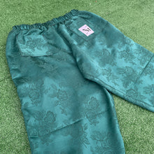 Real Deal Teal Satin Jogger Pants