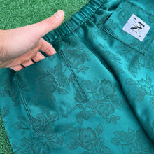 Real Deal Teal Satin Jogger Pants