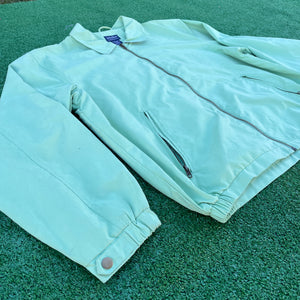 Minty Fresh Windbreaker Golf Jacket