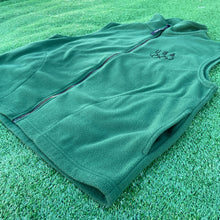 USA Olympic Green Zip-Up Fleece Vest