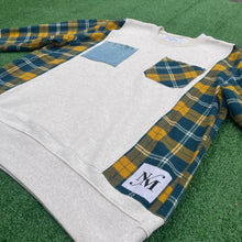 Fully Charged Flannel Crewneck Hybrid