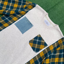 Fully Charged Flannel Crewneck Hybrid