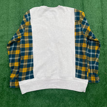 Fully Charged Flannel Crewneck Hybrid
