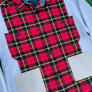 4-Pocket Righteous Red Sweater Flannel Hybrid