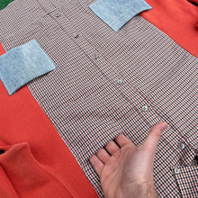 Casual Construction Sweater Flannel Hybrid