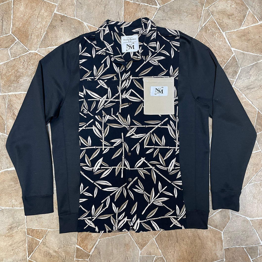 Black Bamboo Sweatshirt Hybrid