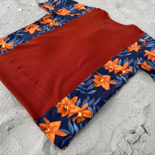 Sunset Orange Loungewear Hawaiian