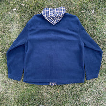 Button-Up Flannel Hood Fleece Hybrid Combo Set